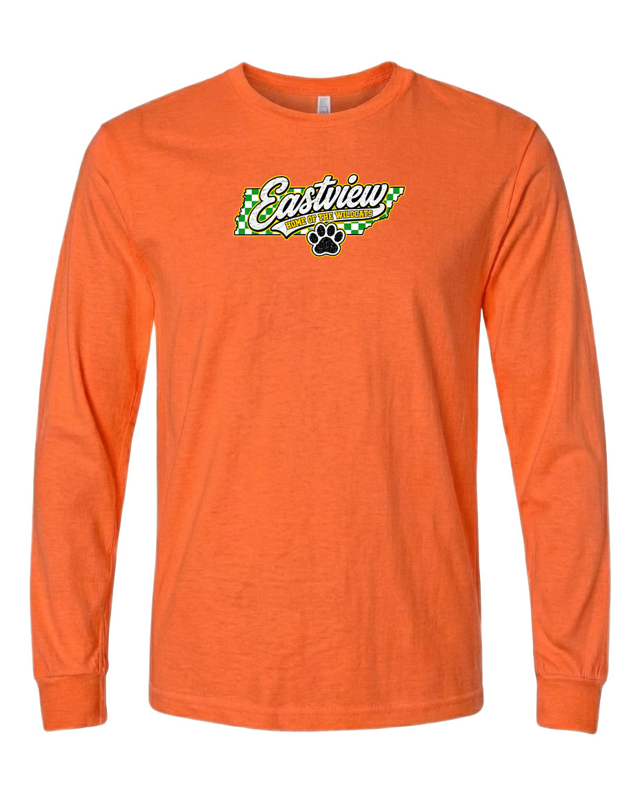 YOUTH Eastview Home of the Wildcats Chest Logo T Shirt | Hoodie | Long Sleeve | Sweatshirt | Crew Neck | Tank Top 1