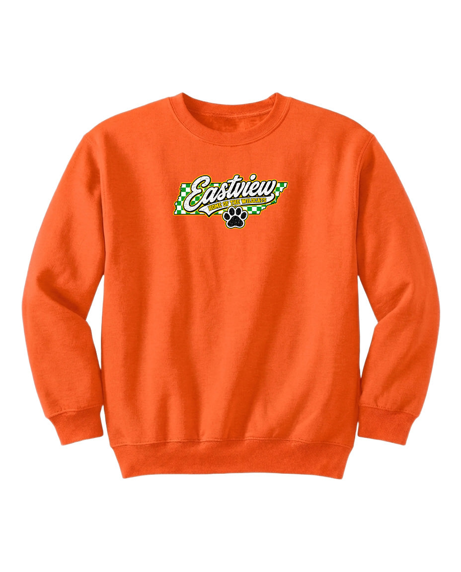 YOUTH Eastview Home of the Wildcats Chest Logo T Shirt | Hoodie | Long Sleeve | Sweatshirt | Crew Neck | Tank Top 1