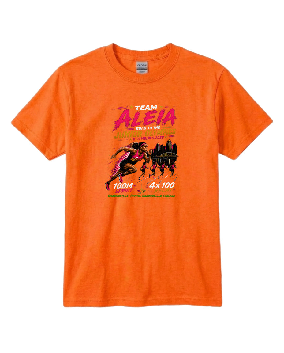 YOUTH Team Aleia Full Chest Logo T Shirt | Hoodie | Long Sleeve | Sweatshirt | Crew Neck | Tank Top