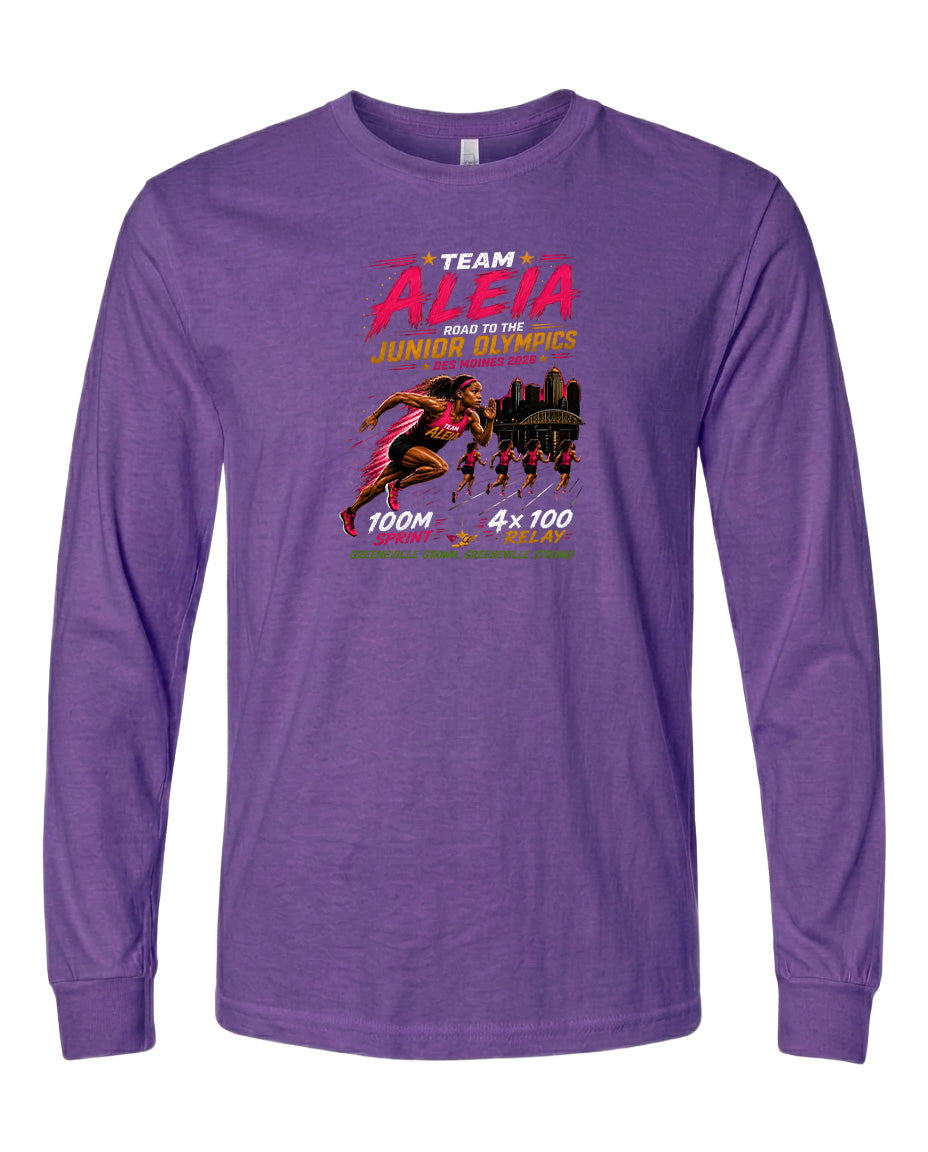 YOUTH Team Aleia Full Chest Logo T Shirt | Hoodie | Long Sleeve | Sweatshirt | Crew Neck | Tank Top
