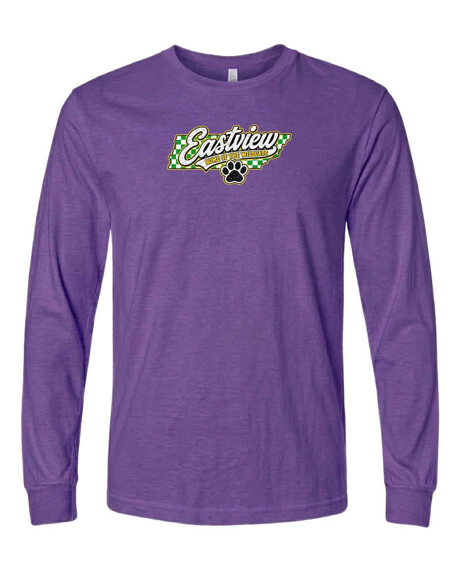 YOUTH Eastview Home of the Wildcats Chest Logo T Shirt | Hoodie | Long Sleeve | Sweatshirt | Crew Neck | Tank Top 1