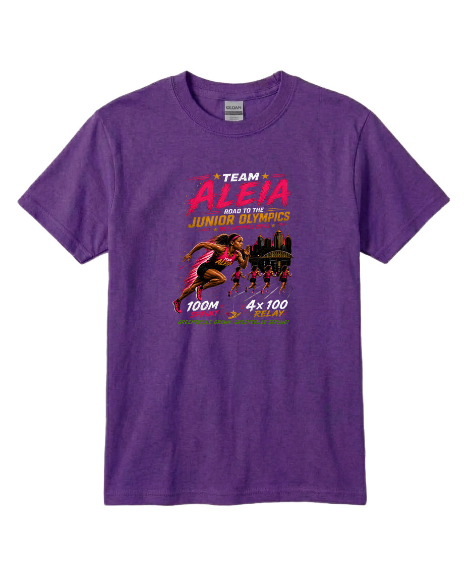 YOUTH Team Aleia Full Chest Logo T Shirt | Hoodie | Long Sleeve | Sweatshirt | Crew Neck | Tank Top