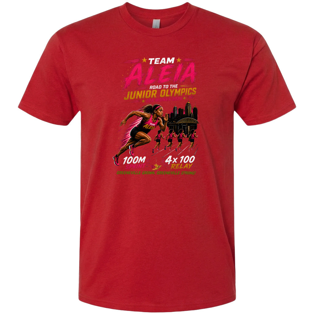 ADULT Team Aleia Full Chest Logo T Shirt | Hoodie | Long Sleeve | Sweatshirt | Crew Neck | Tank Top