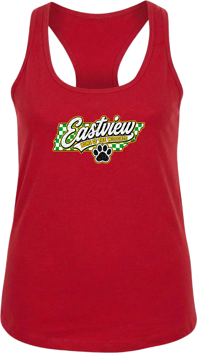 ADULT Eastview Home of the Wildcats Chest Logo T Shirt | Hoodie | Long Sleeve | Sweatshirt | Crew Neck | Tank Top 1
