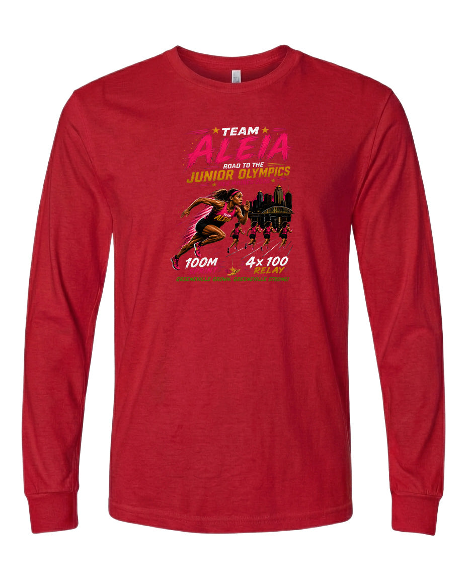 YOUTH Team Aleia Full Chest Logo T Shirt | Hoodie | Long Sleeve | Sweatshirt | Crew Neck | Tank Top