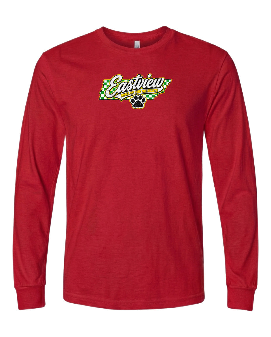 YOUTH Eastview Home of the Wildcats Chest Logo T Shirt | Hoodie | Long Sleeve | Sweatshirt | Crew Neck | Tank Top 1