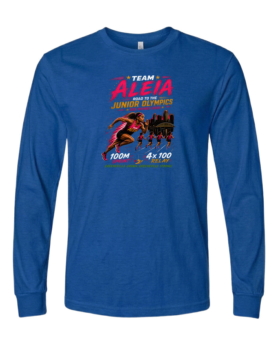 YOUTH Team Aleia Full Chest Logo T Shirt | Hoodie | Long Sleeve | Sweatshirt | Crew Neck | Tank Top