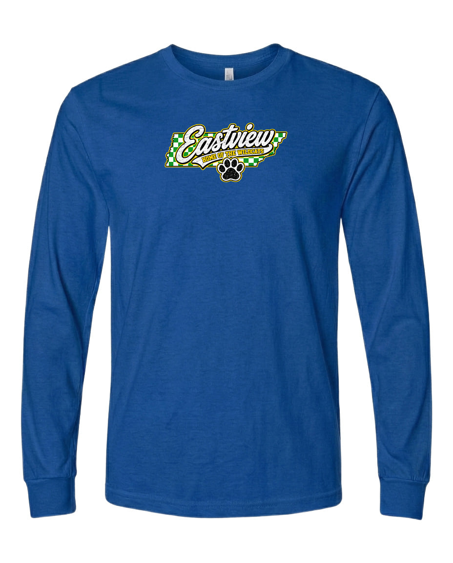 YOUTH Eastview Home of the Wildcats Chest Logo T Shirt | Hoodie | Long Sleeve | Sweatshirt | Crew Neck | Tank Top 1