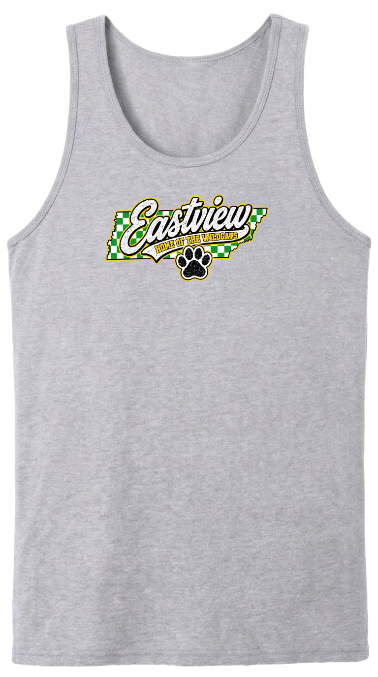ADULT Eastview Home of the Wildcats Chest Logo T Shirt | Hoodie | Long Sleeve | Sweatshirt | Crew Neck | Tank Top 1
