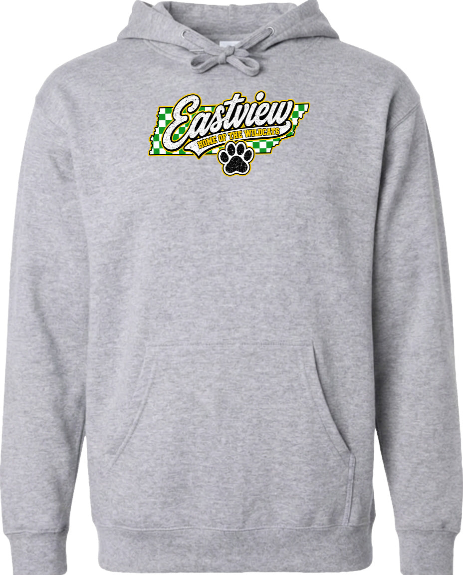 ADULT Eastview Home of the Wildcats Chest Logo T Shirt | Hoodie | Long Sleeve | Sweatshirt | Crew Neck | Tank Top 1