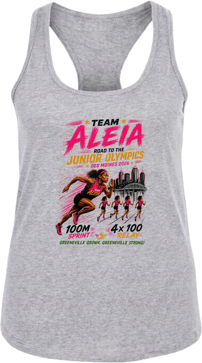 ADULT Team Aleia Full Chest Logo T Shirt | Hoodie | Long Sleeve | Sweatshirt | Crew Neck | Tank Top