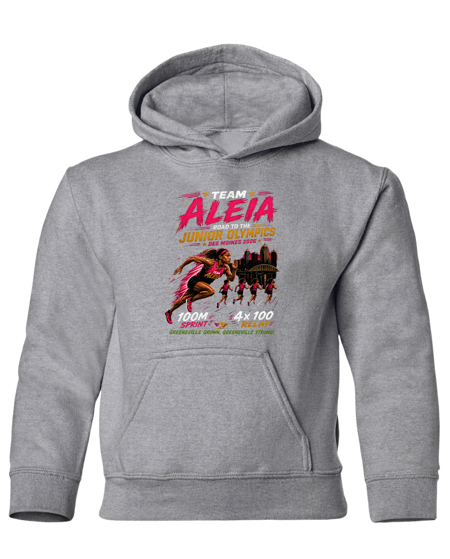 YOUTH Team Aleia Full Chest Logo T Shirt | Hoodie | Long Sleeve | Sweatshirt | Crew Neck | Tank Top