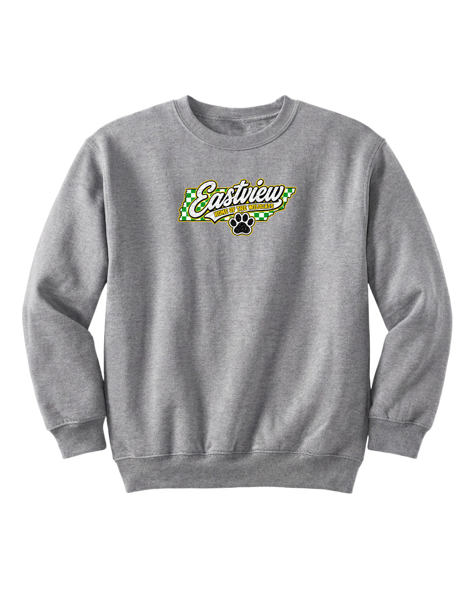 YOUTH Eastview Home of the Wildcats Chest Logo T Shirt | Hoodie | Long Sleeve | Sweatshirt | Crew Neck | Tank Top 1