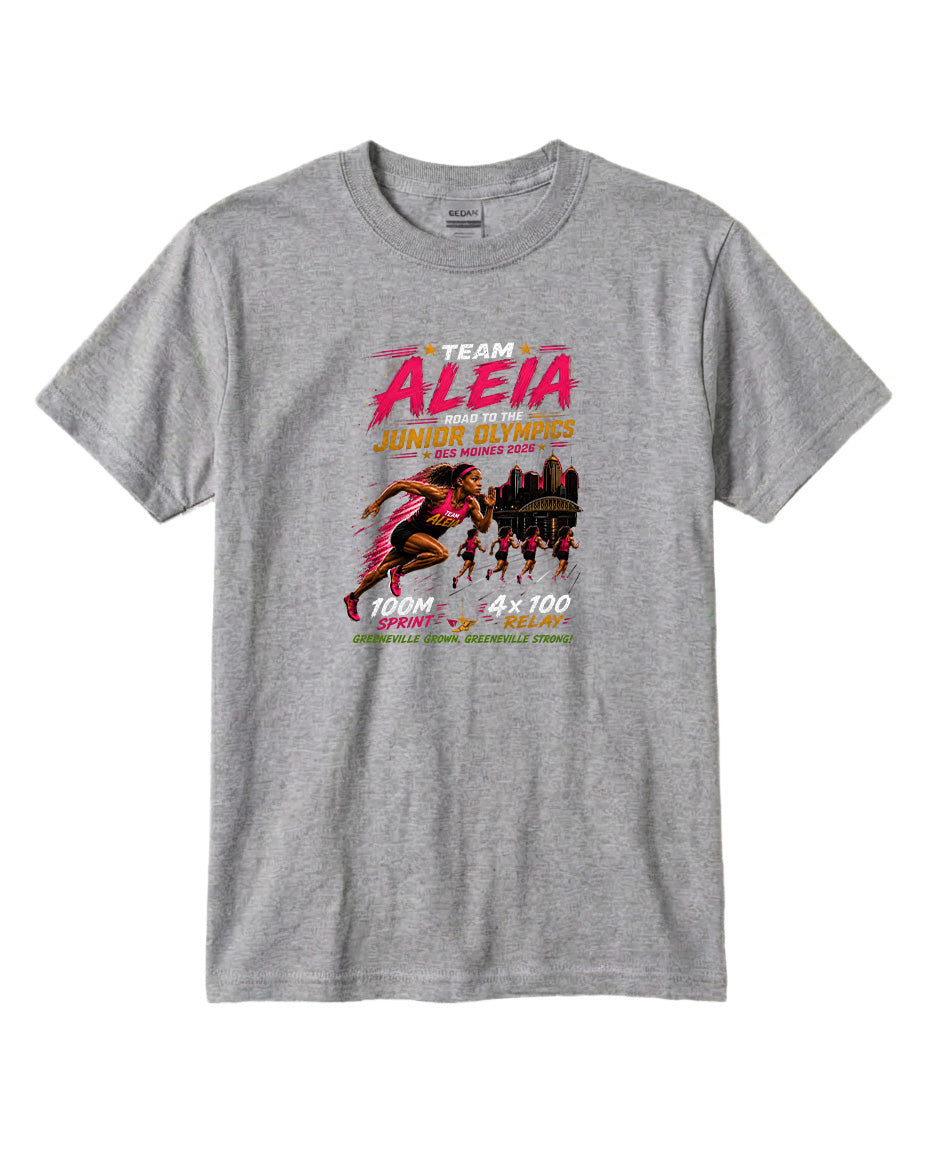YOUTH Team Aleia Full Chest Logo T Shirt | Hoodie | Long Sleeve | Sweatshirt | Crew Neck | Tank Top