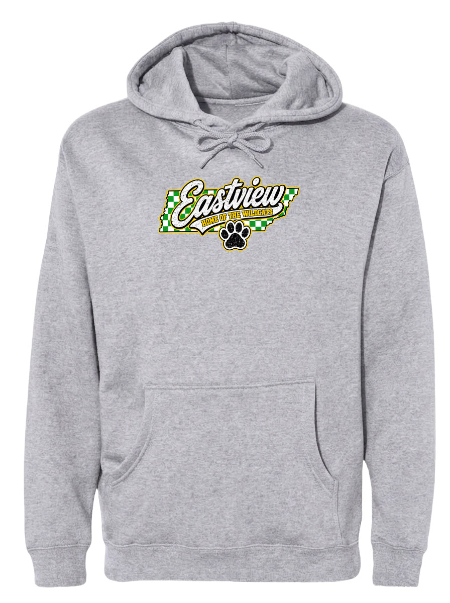 ADULT Eastview Home of the Wildcats Chest Logo T Shirt | Hoodie | Long Sleeve | Sweatshirt | Crew Neck | Tank Top 1