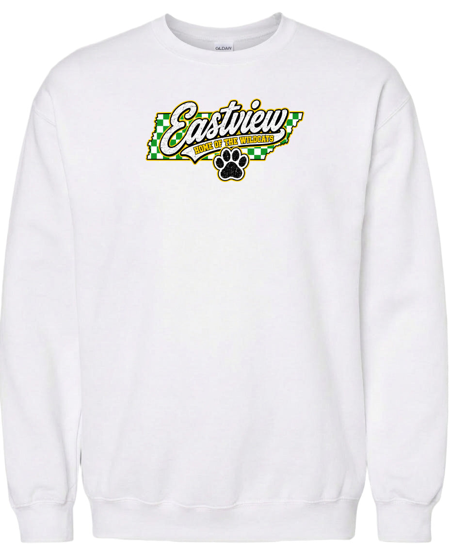 ADULT Eastview Home of the Wildcats Chest Logo T Shirt | Hoodie | Long Sleeve | Sweatshirt | Crew Neck | Tank Top 1