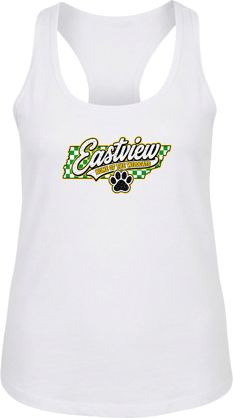 ADULT Eastview Home of the Wildcats Chest Logo T Shirt | Hoodie | Long Sleeve | Sweatshirt | Crew Neck | Tank Top 1