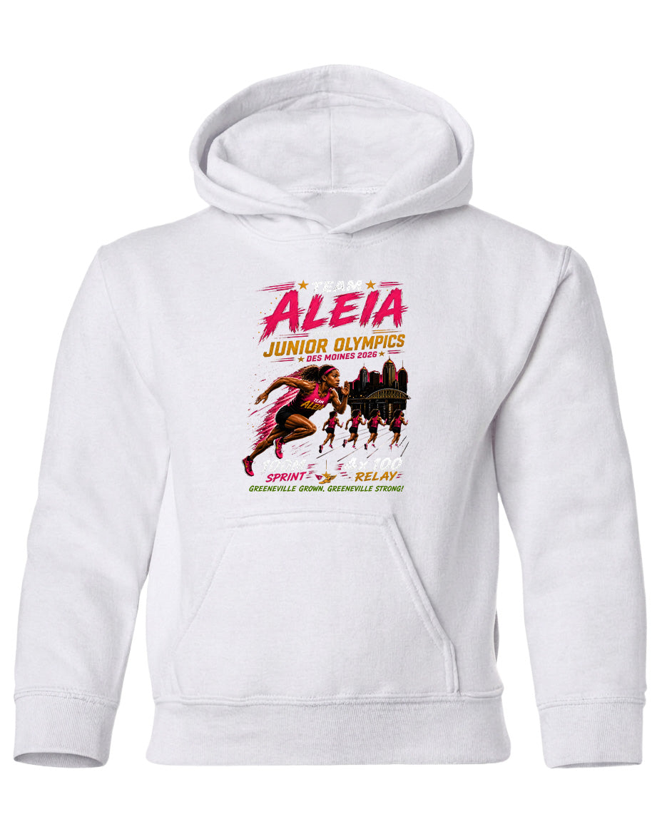 YOUTH Team Aleia Full Chest Logo T Shirt | Hoodie | Long Sleeve | Sweatshirt | Crew Neck | Tank Top