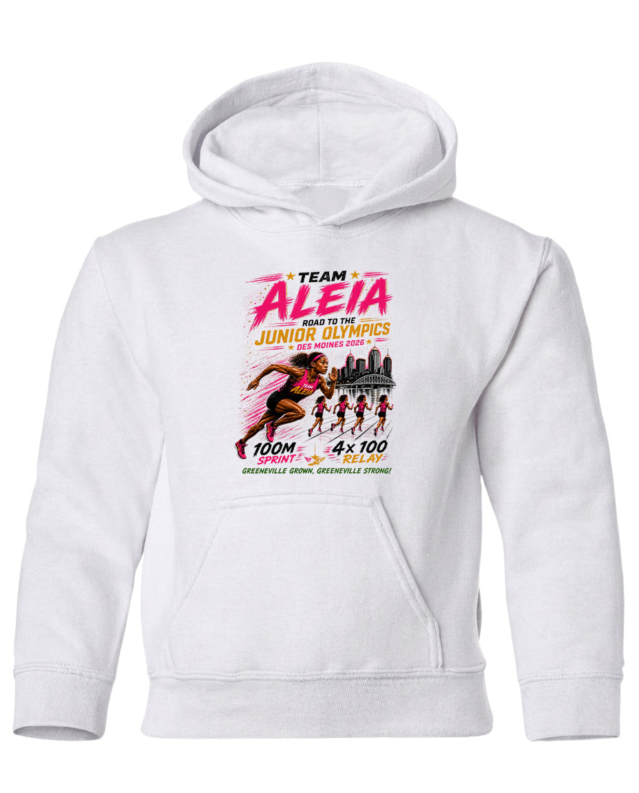 YOUTH Team Aleia Full Chest Logo T Shirt | Hoodie | Long Sleeve | Sweatshirt | Crew Neck | Tank Top