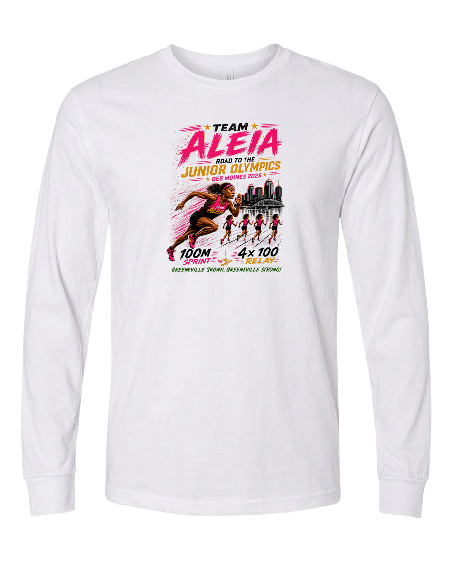 YOUTH Team Aleia Full Chest Logo T Shirt | Hoodie | Long Sleeve | Sweatshirt | Crew Neck | Tank Top