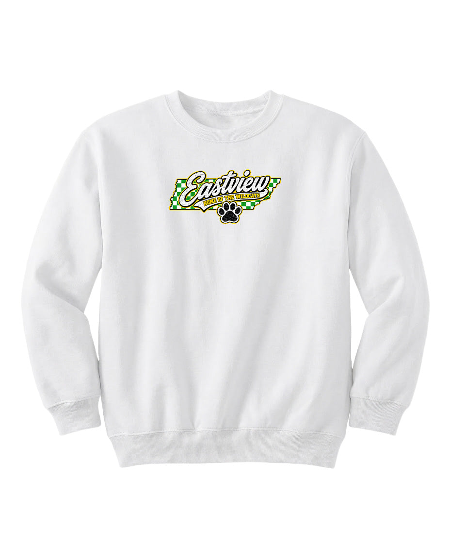 YOUTH Eastview Home of the Wildcats Chest Logo T Shirt | Hoodie | Long Sleeve | Sweatshirt | Crew Neck | Tank Top 1