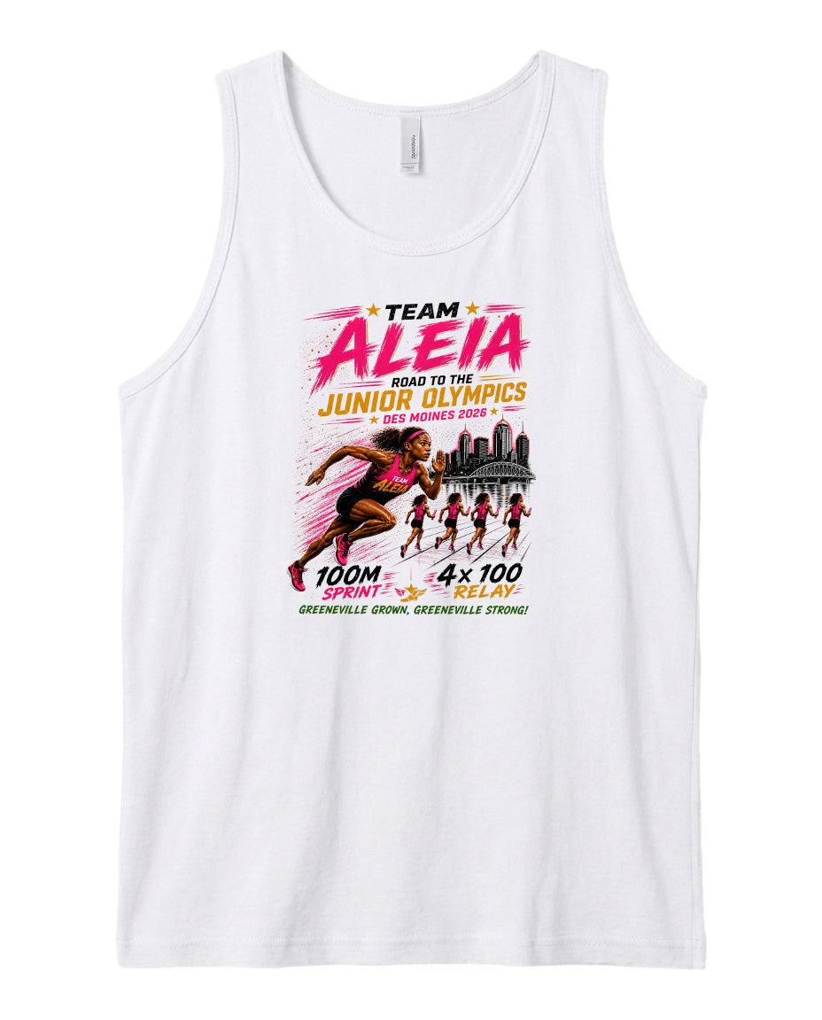 YOUTH Team Aleia Full Chest Logo T Shirt | Hoodie | Long Sleeve | Sweatshirt | Crew Neck | Tank Top