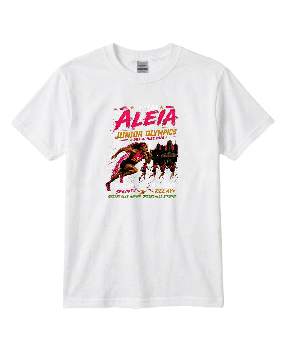 YOUTH Team Aleia Full Chest Logo T Shirt | Hoodie | Long Sleeve | Sweatshirt | Crew Neck | Tank Top