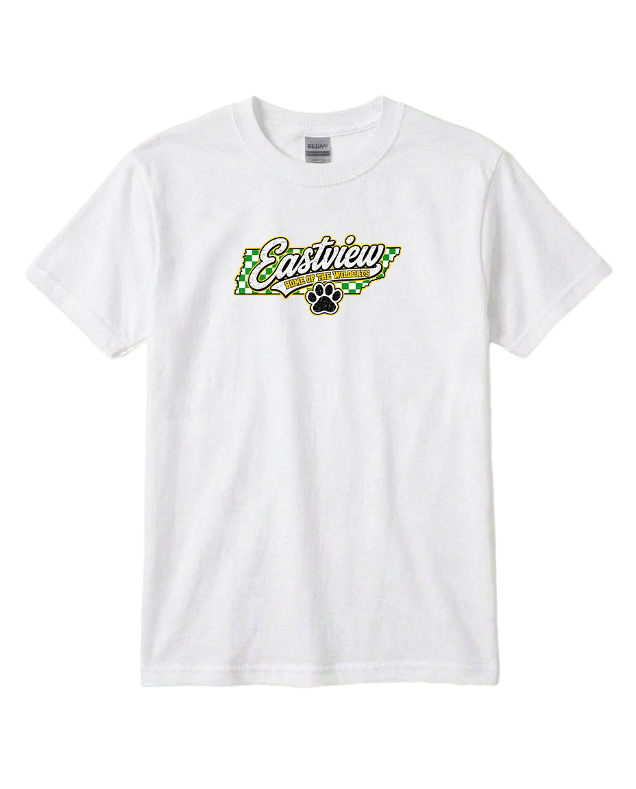 YOUTH Eastview Home of the Wildcats Chest Logo T Shirt | Hoodie | Long Sleeve | Sweatshirt | Crew Neck | Tank Top 1