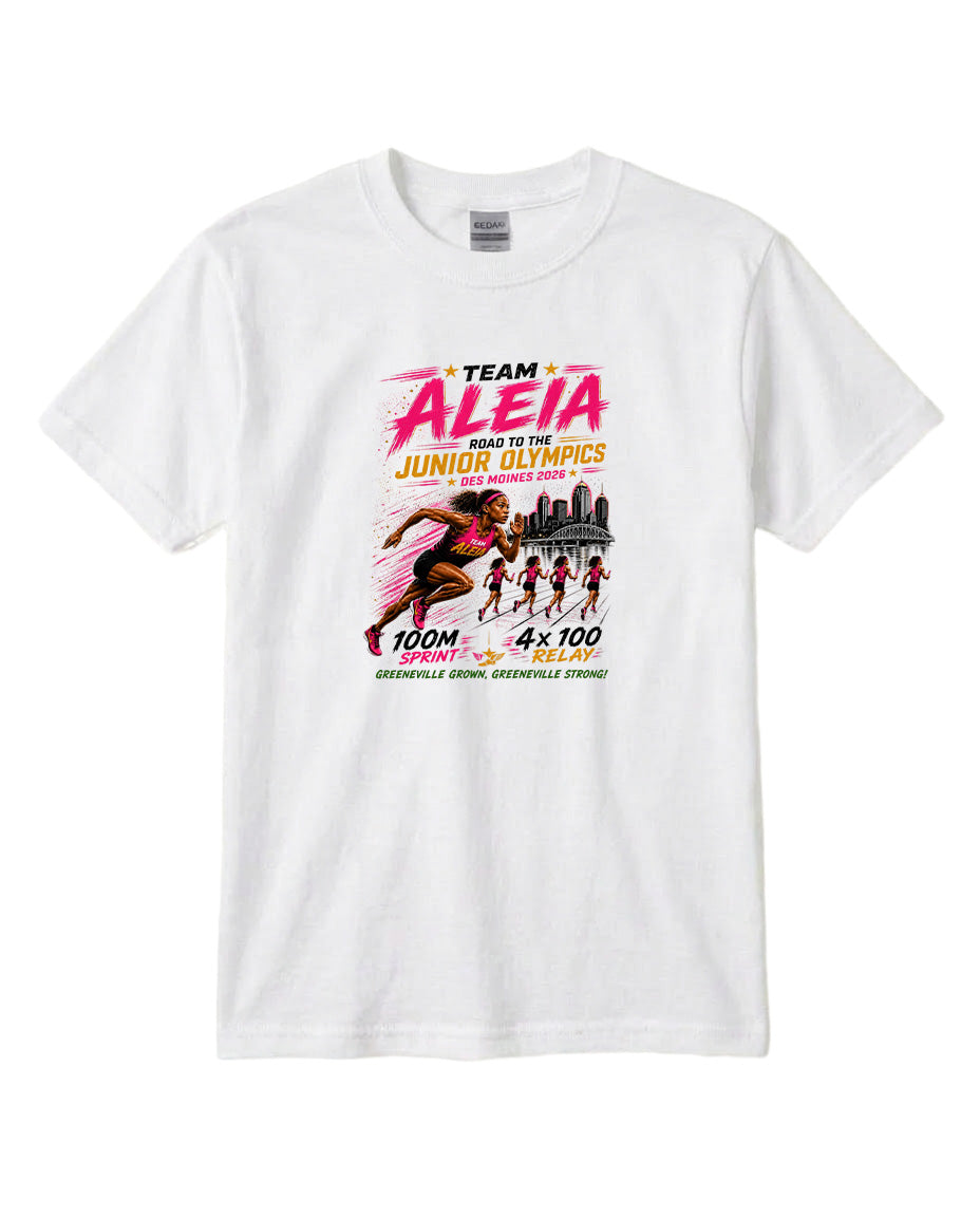 YOUTH Team Aleia Full Chest Logo T Shirt | Hoodie | Long Sleeve | Sweatshirt | Crew Neck | Tank Top