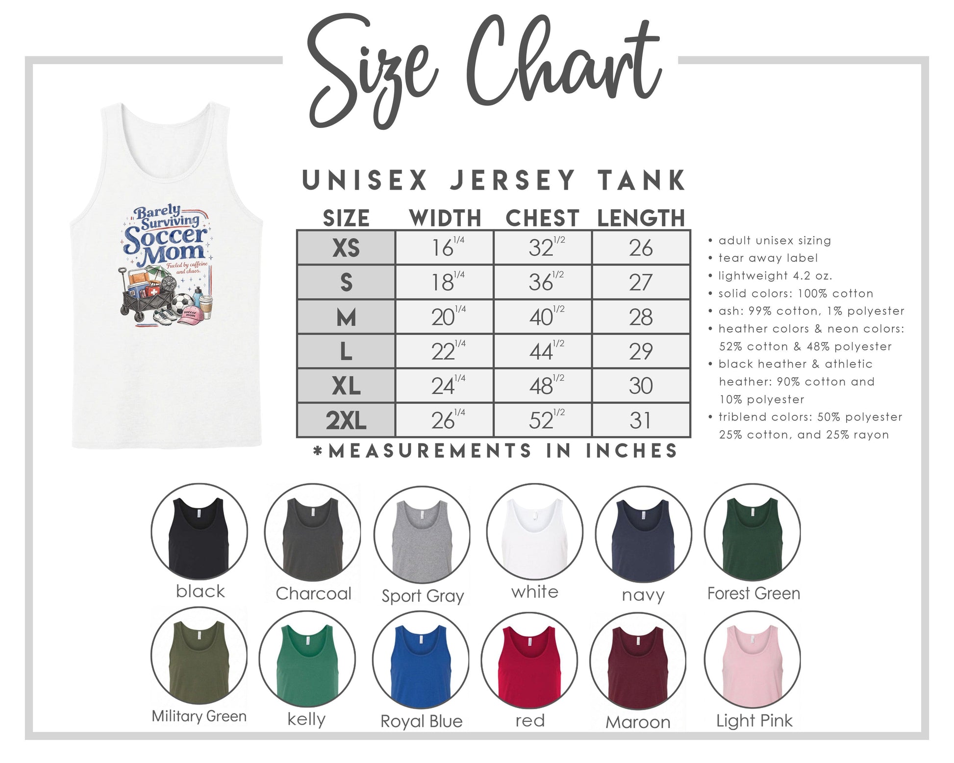 ADULT Barely Surviving Soccer Mom Chest Logo T Shirt | Hoodie | Long Sleeve | Sweatshirt | Crew Neck | Tank Top Fiesta Doodle waterproof vinyl sticker. dishwasher safe outdoor sticker.