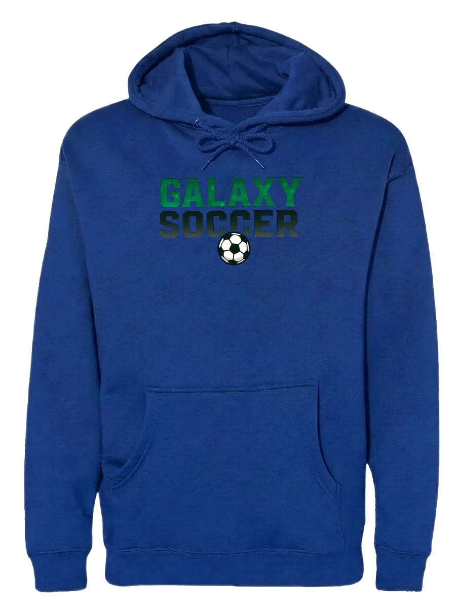 Adult Cosmic Galaxy Soccer Chest T Shirt | Hoodie | Long Sleeve | Sweatshirt | Crew Neck Fiesta Doodle waterproof vinyl sticker. dishwasher safe outdoor sticker.