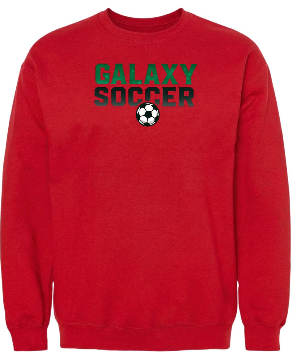 Adult Cosmic Galaxy Soccer Chest T Shirt | Hoodie | Long Sleeve | Sweatshirt | Crew Neck Fiesta Doodle waterproof vinyl sticker. dishwasher safe outdoor sticker.