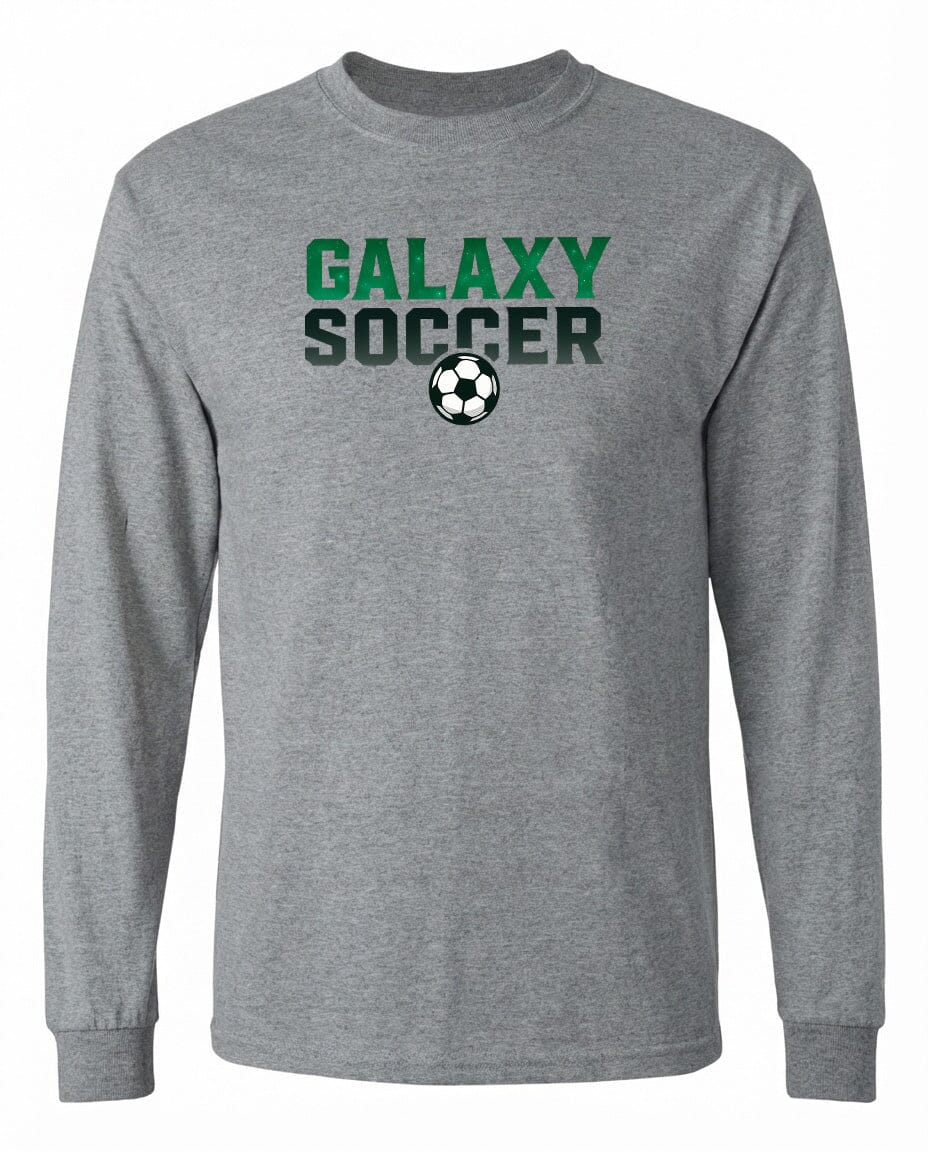 Adult Cosmic Galaxy Soccer Chest T Shirt | Hoodie | Long Sleeve | Sweatshirt | Crew Neck Fiesta Doodle waterproof vinyl sticker. dishwasher safe outdoor sticker.