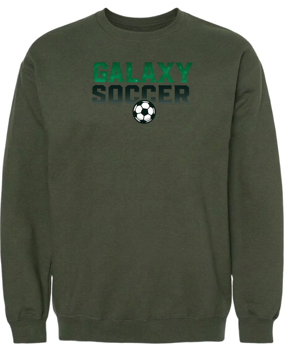 Adult Cosmic Galaxy Soccer Chest T Shirt | Hoodie | Long Sleeve | Sweatshirt | Crew Neck Fiesta Doodle waterproof vinyl sticker. dishwasher safe outdoor sticker.
