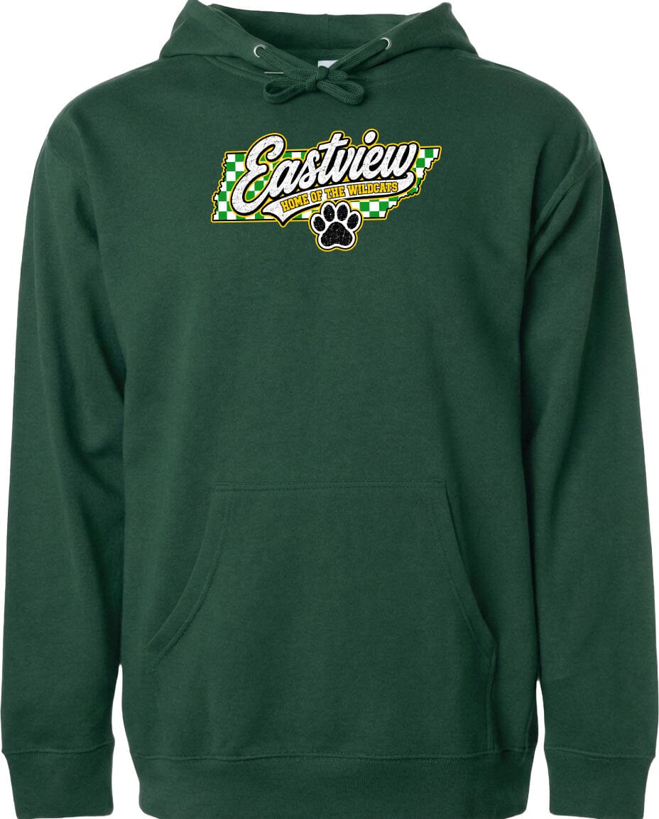 ADULT Eastview Home of the Wildcats Chest Logo T Shirt | Hoodie | Long Sleeve | Sweatshirt | Crew Neck | Tank Top 1 Fiesta Doodle S Midweight Hoodie Forest Green waterproof vinyl sticker. dishwasher safe outdoor sticker.
