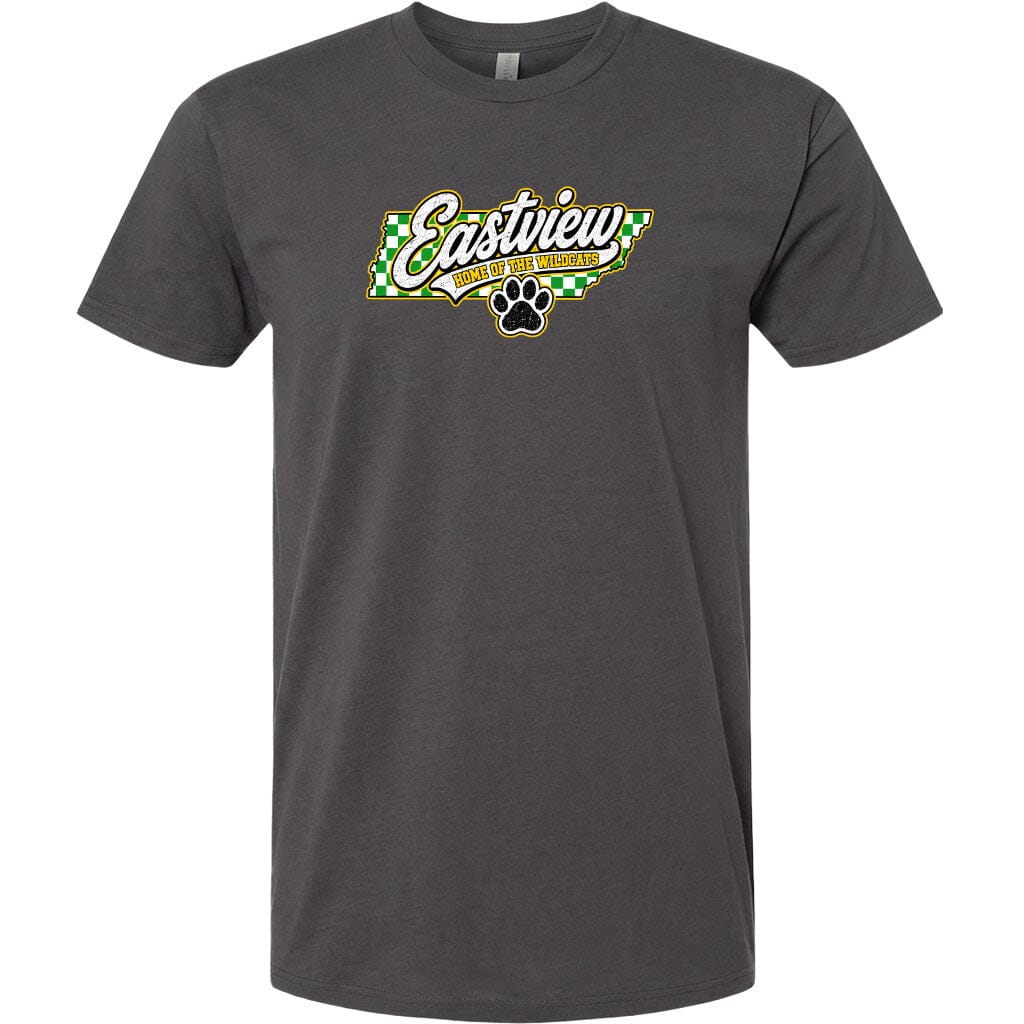 ADULT Eastview Home of the Wildcats Chest Logo T Shirt | Hoodie | Long Sleeve | Sweatshirt | Crew Neck | Tank Top 1 Fiesta Doodle S T Shirt Charcoal waterproof vinyl sticker. dishwasher safe outdoor sticker.