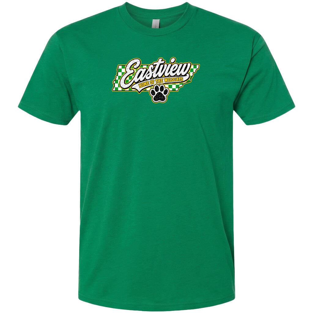 ADULT Eastview Home of the Wildcats Chest Logo T Shirt | Hoodie | Long Sleeve | Sweatshirt | Crew Neck | Tank Top 1 Fiesta Doodle S T Shirt Kelly Green waterproof vinyl sticker. dishwasher safe outdoor sticker.