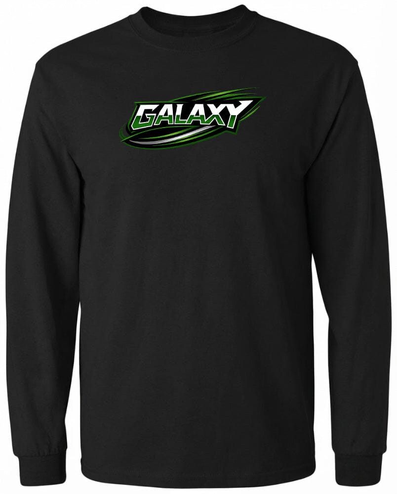 Adult Galaxy BA Chest Logo T Shirt | Hoodie | Long Sleeve | Sweatshirt | Crew Neck | Tank Top Fiesta Doodle waterproof vinyl sticker. dishwasher safe outdoor sticker.