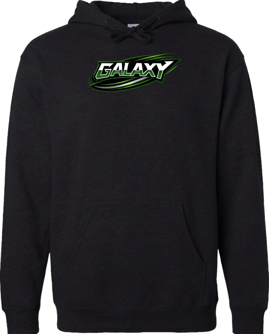 Adult Galaxy BA Chest Logo T Shirt | Hoodie | Long Sleeve | Sweatshirt | Crew Neck | Tank Top Fiesta Doodle Midweight Hoodie XS Black waterproof vinyl sticker. dishwasher safe outdoor sticker.