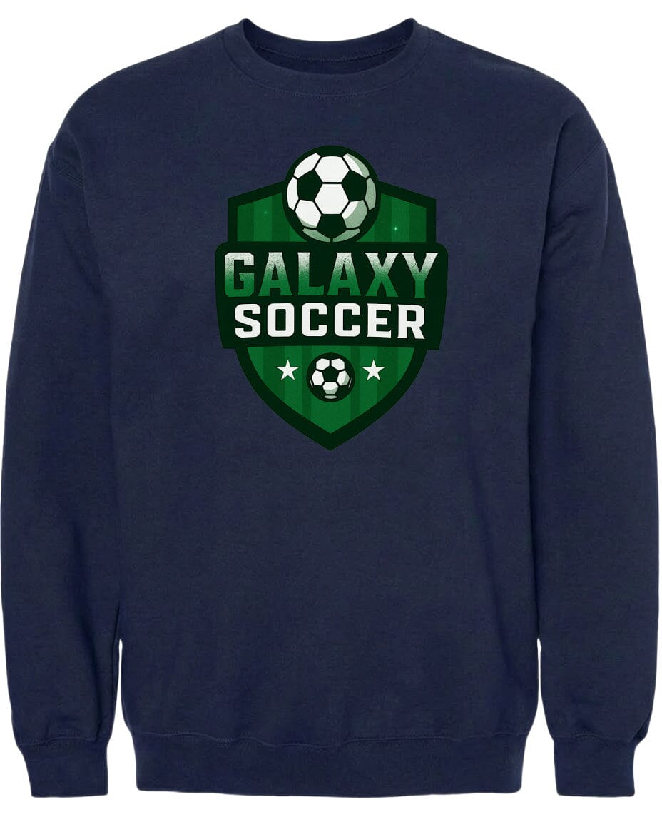 ADULT Galaxy Crest Chest Logo T Shirt | Hoodie | Long Sleeve | Sweatshirt | Crew Neck | Tank Top 2 Fiesta Doodle waterproof vinyl sticker. dishwasher safe outdoor sticker.