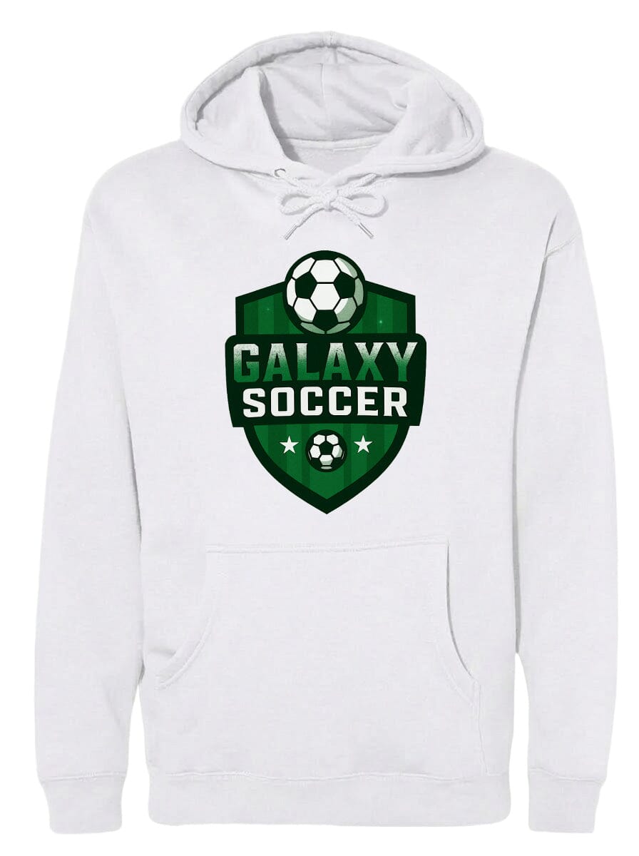 ADULT Galaxy Crest Chest Logo T Shirt | Hoodie | Long Sleeve | Sweatshirt | Crew Neck | Tank Top 2 Fiesta Doodle waterproof vinyl sticker. dishwasher safe outdoor sticker.