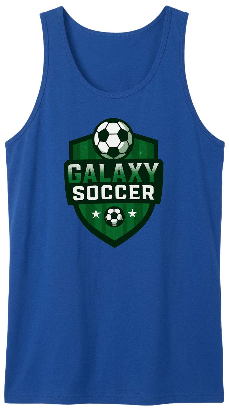 ADULT Galaxy Crest Chest Logo T Shirt | Hoodie | Long Sleeve | Sweatshirt | Crew Neck | Tank Top 2 Fiesta Doodle waterproof vinyl sticker. dishwasher safe outdoor sticker.