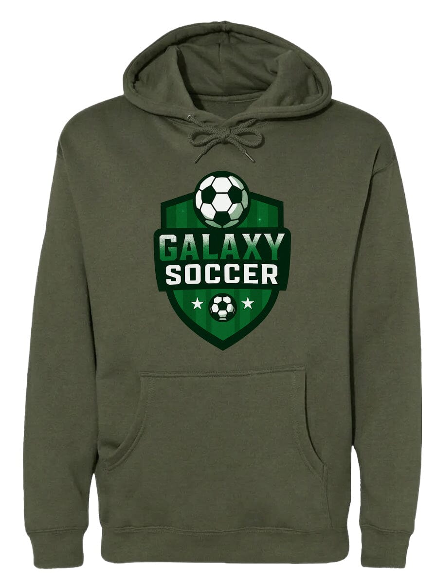 ADULT Galaxy Crest Chest Logo T Shirt | Hoodie | Long Sleeve | Sweatshirt | Crew Neck | Tank Top 2 Fiesta Doodle waterproof vinyl sticker. dishwasher safe outdoor sticker.