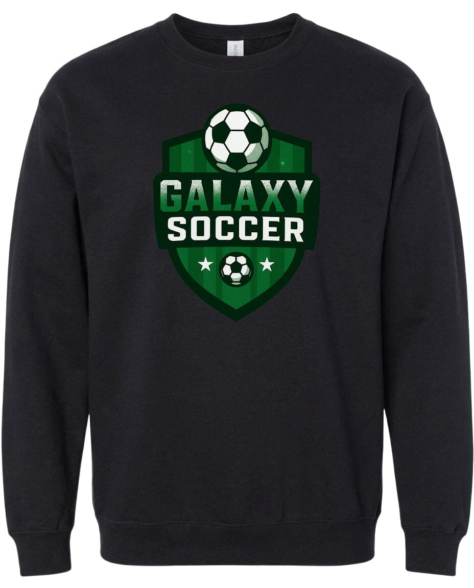 ADULT Galaxy Crest Chest Logo T Shirt | Hoodie | Long Sleeve | Sweatshirt | Crew Neck | Tank Top 2 Fiesta Doodle waterproof vinyl sticker. dishwasher safe outdoor sticker.