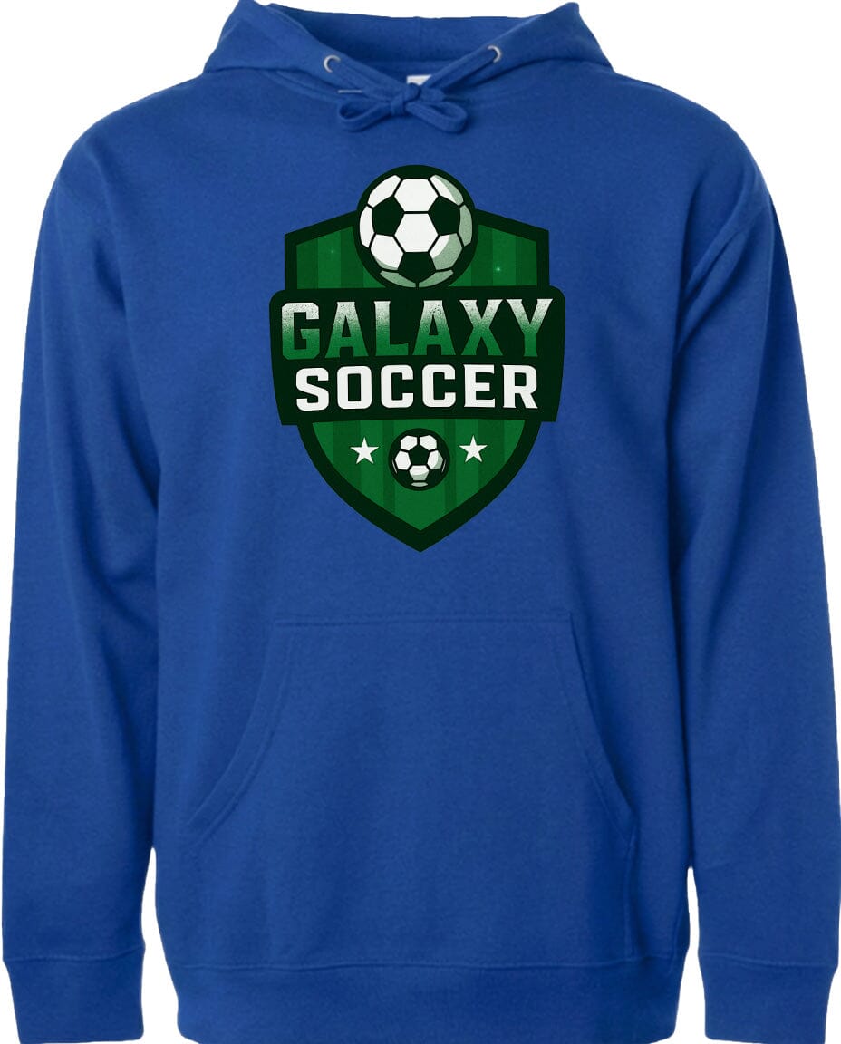 ADULT Galaxy Crest Chest Logo T Shirt | Hoodie | Long Sleeve | Sweatshirt | Crew Neck | Tank Top 2 Fiesta Doodle waterproof vinyl sticker. dishwasher safe outdoor sticker.