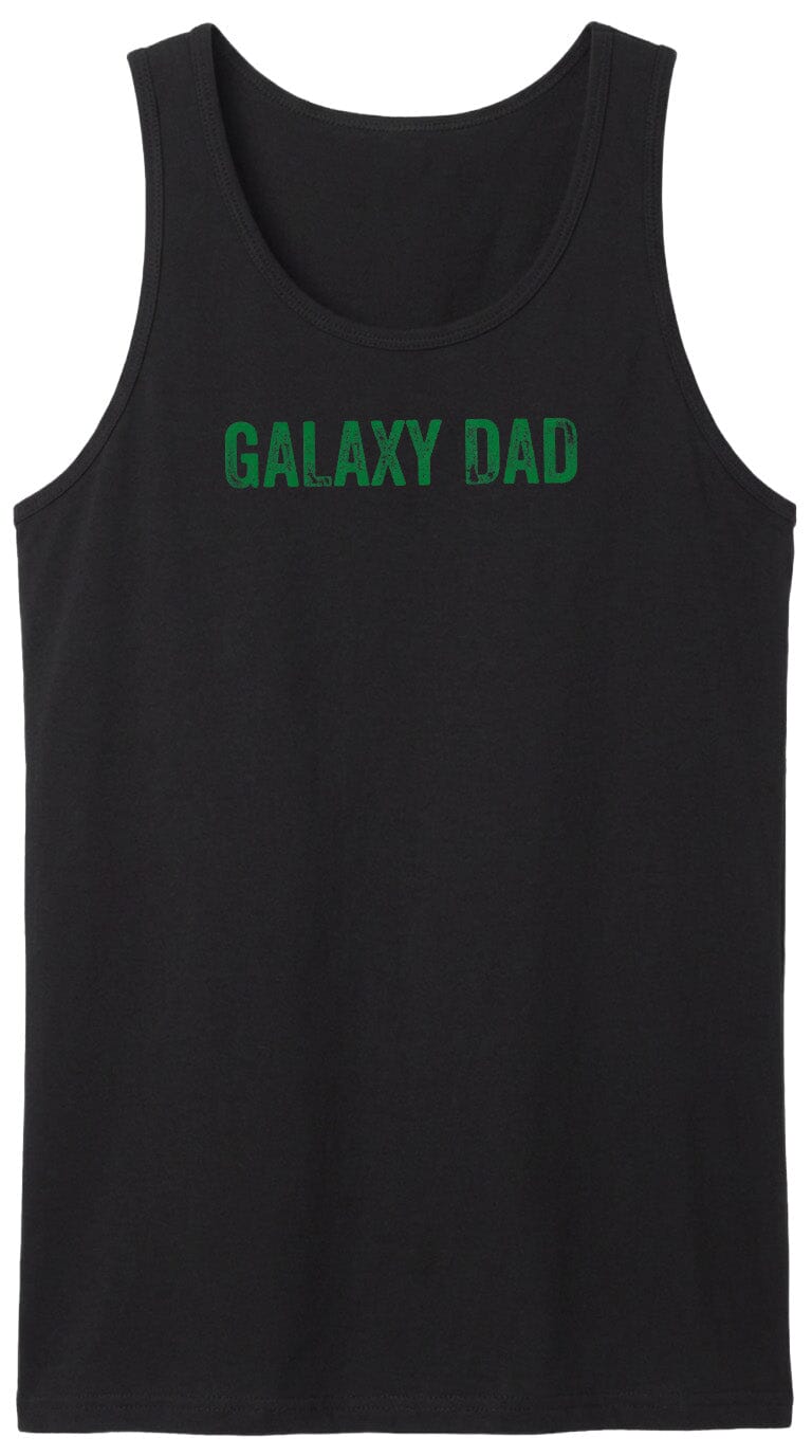 Adult Galaxy Dad Chest Logo T Shirt | Hoodie | Long Sleeve | Sweatshirt | Crew Neck | Tank Top Fiesta Doodle waterproof vinyl sticker. dishwasher safe outdoor sticker.
