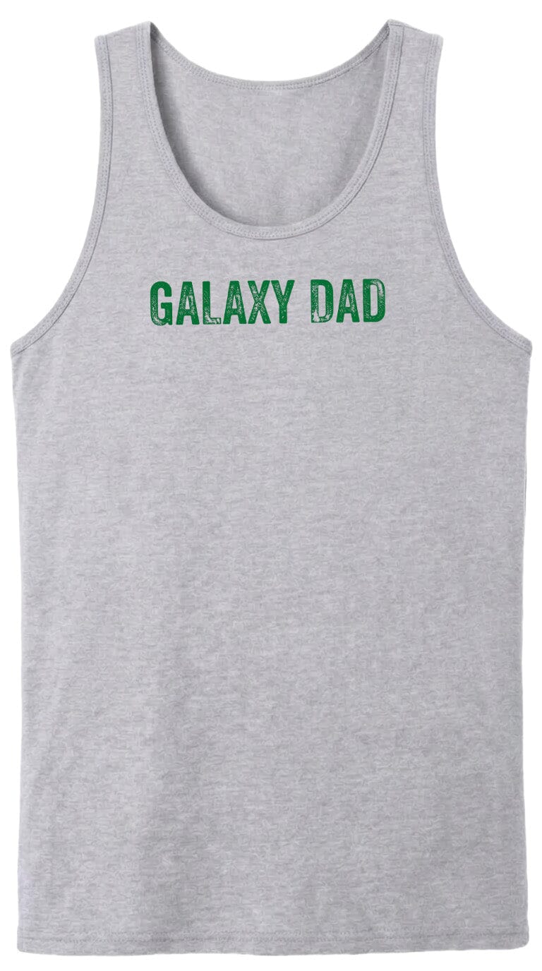 Adult Galaxy Dad Chest Logo T Shirt | Hoodie | Long Sleeve | Sweatshirt | Crew Neck | Tank Top Fiesta Doodle waterproof vinyl sticker. dishwasher safe outdoor sticker.