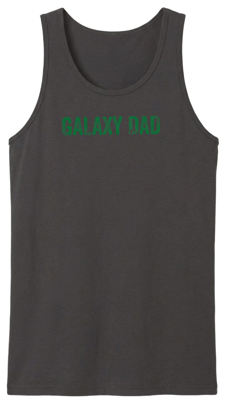 Adult Galaxy Dad Chest Logo T Shirt | Hoodie | Long Sleeve | Sweatshirt | Crew Neck | Tank Top Fiesta Doodle waterproof vinyl sticker. dishwasher safe outdoor sticker.