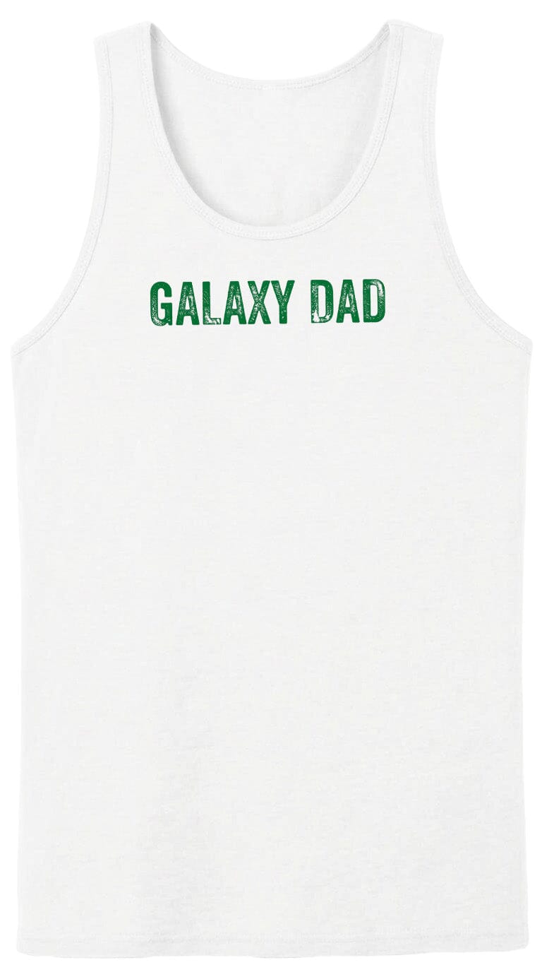 Adult Galaxy Dad Chest Logo T Shirt | Hoodie | Long Sleeve | Sweatshirt | Crew Neck | Tank Top Fiesta Doodle waterproof vinyl sticker. dishwasher safe outdoor sticker.