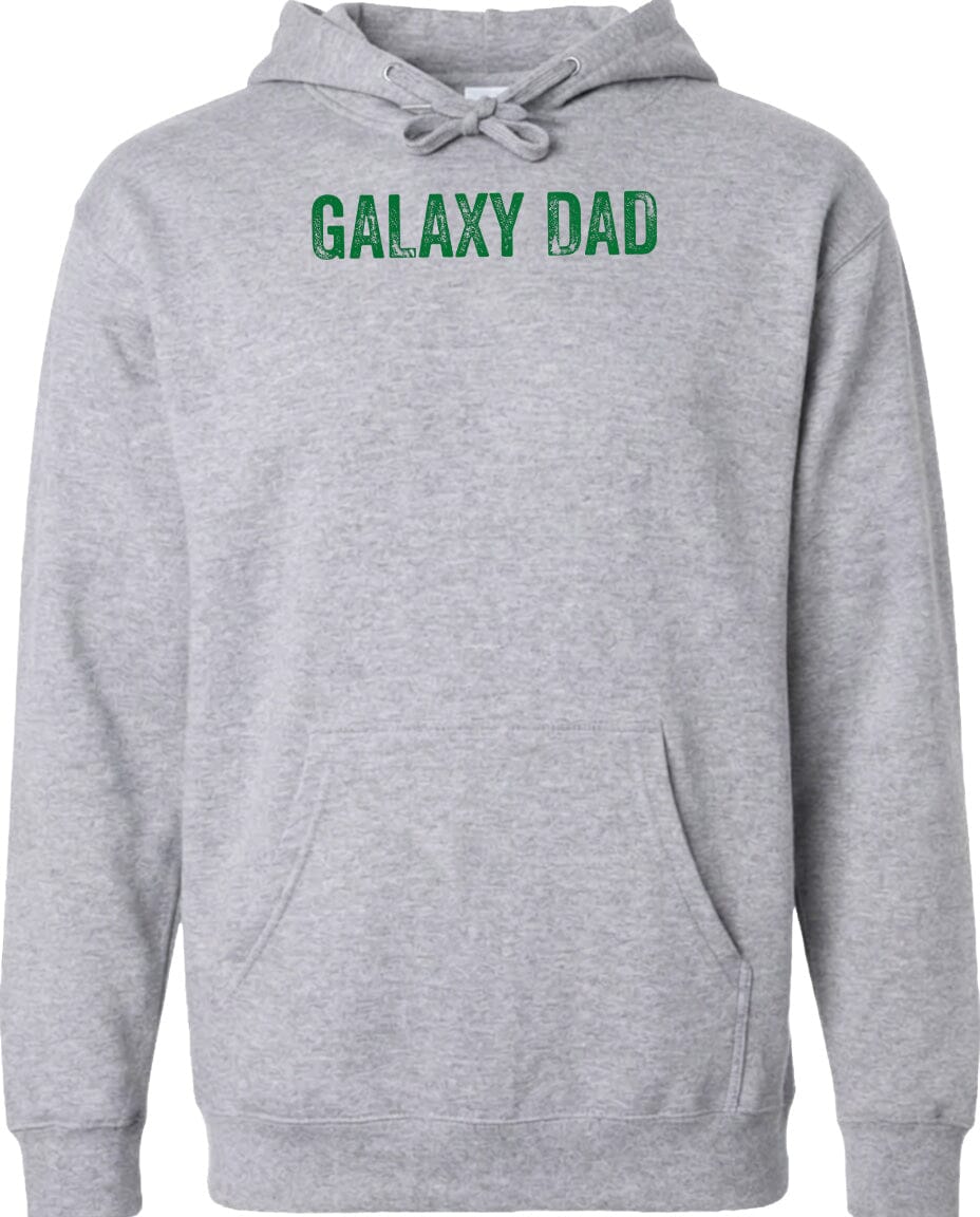 Adult Galaxy Dad Chest Logo T Shirt | Hoodie | Long Sleeve | Sweatshirt | Crew Neck | Tank Top Fiesta Doodle Midweight Hoodie XS Sport Gray waterproof vinyl sticker. dishwasher safe outdoor sticker.